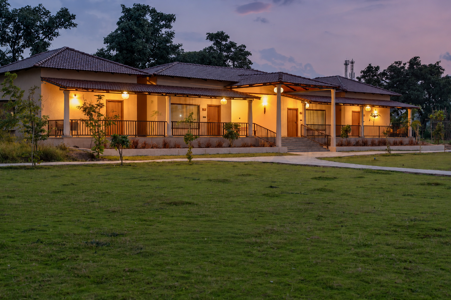Pench Lodge Premier Room Outdoor